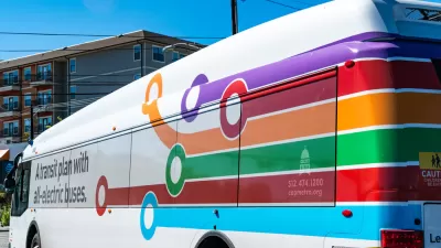 Electric bus in Austin, Texas