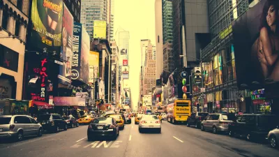 Street Traffic in Manhattan