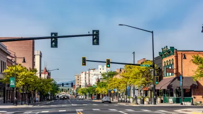 Higgins Avenue in downtown Missoula, Montana