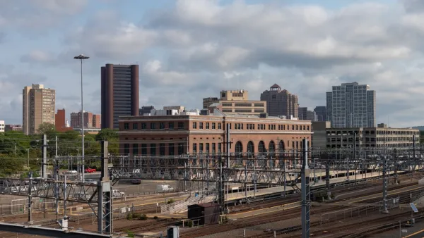 Train station in New Haven, Conncticut