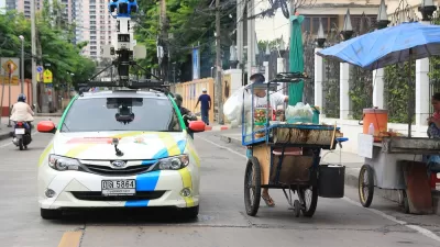 Google Maps Street Vendor