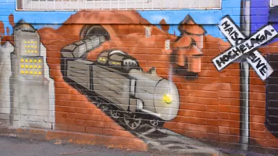 Montreal Train Art