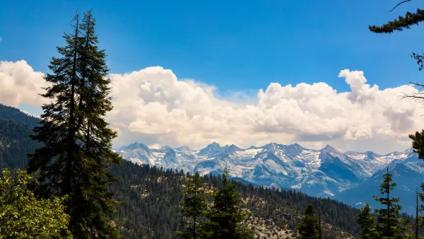 A photo of the high sierras. 