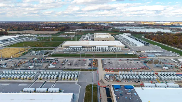 Large data center under construction in New Albany, Ohio.
