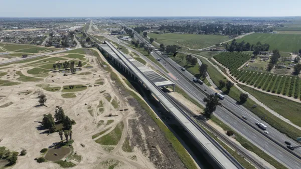 A segment of California high speed rail