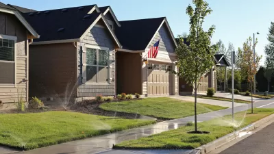 Suburban Sidewalk