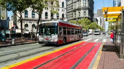 Muni Bus Market Street