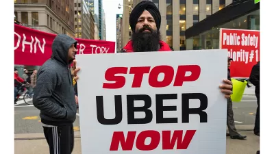Uber Protest