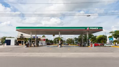 Cancun gas station