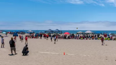 Soccer on the Beach
