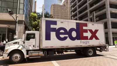 Deliveries Truck