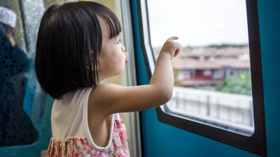 Kid on Train