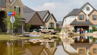 Flood Damaged Suburb