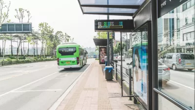 Seoul Bus Stop