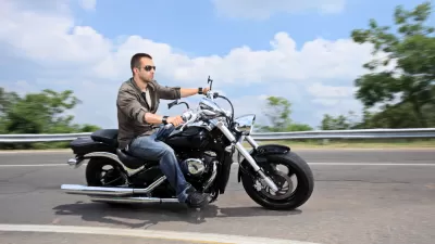 Motorcycle No Helmet