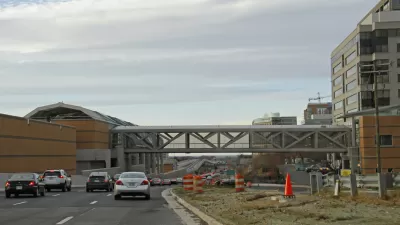 Greensboro Station on Metro's Silver line near Tyson's Corner
