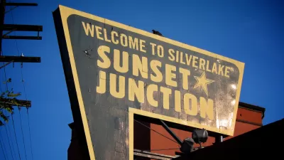 Sign at Silver Lake's Sunset Junction