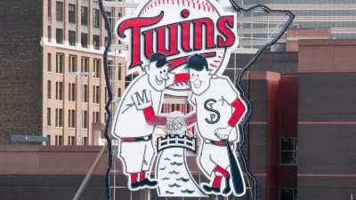 Twins Logo Sign