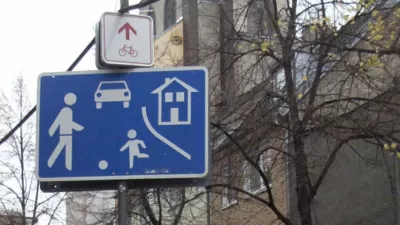Woonerf Sign