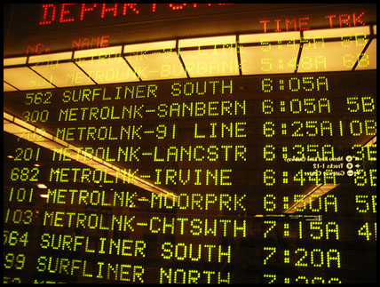 Photo: The Board at Union Station.