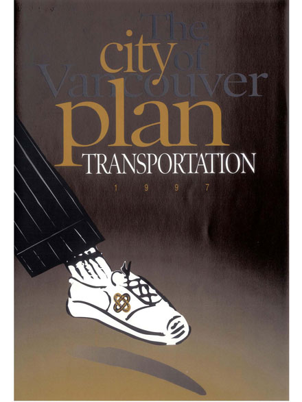 City of Vancouver Transportation Plan report cover image 1997