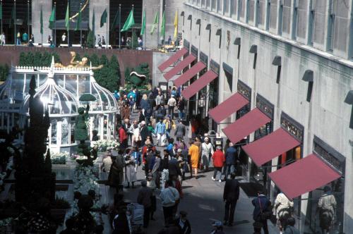 Older part of Rockefeller Center.