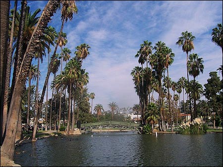 Echo Park Lake - by Planetizen Flickr pool member plnz_cate