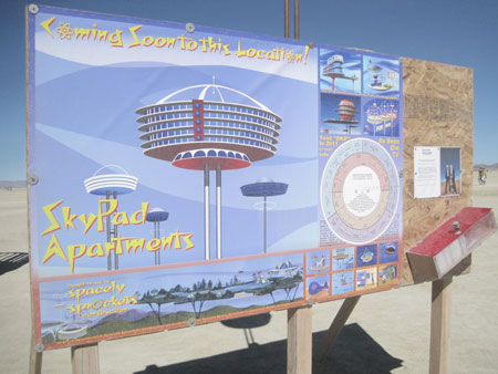 Burning Man 2010 - Skypads Burning Man 2010 - Skypads