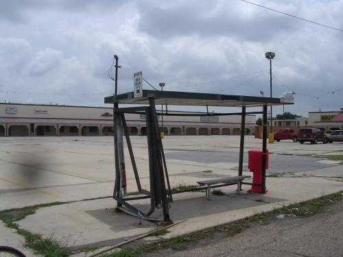 Destoryed Bus Stop