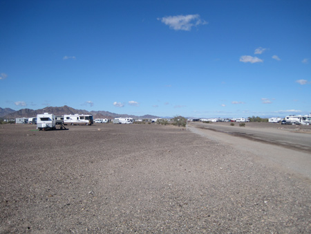 The BLM's La Posa Long Term Visitor Area.