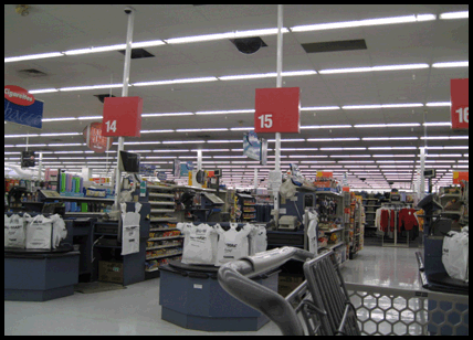 Photo: Inside Walmart